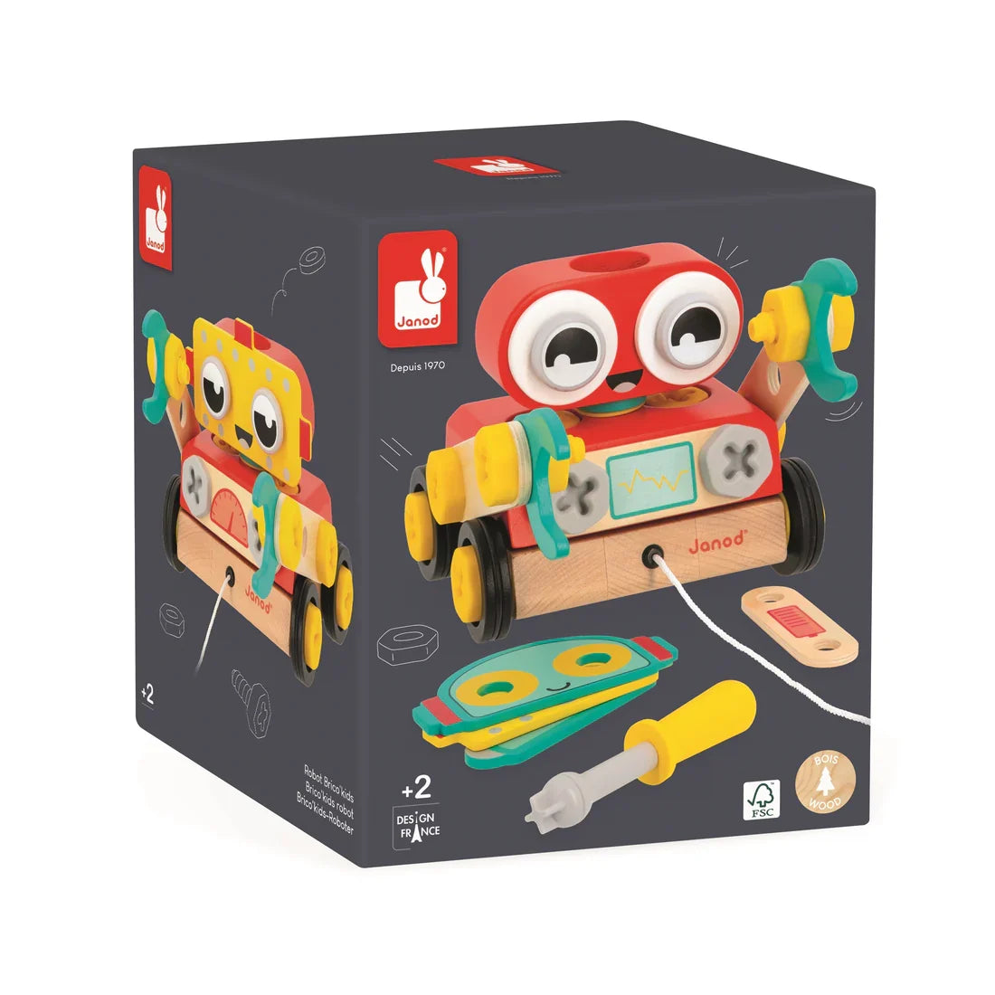 Janod Brico'Kids DIY Robot