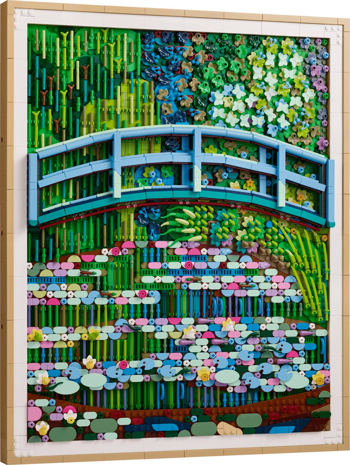 LEGO® Art: Claude Monet – Bridge over a Pond of Water Lilies 31220