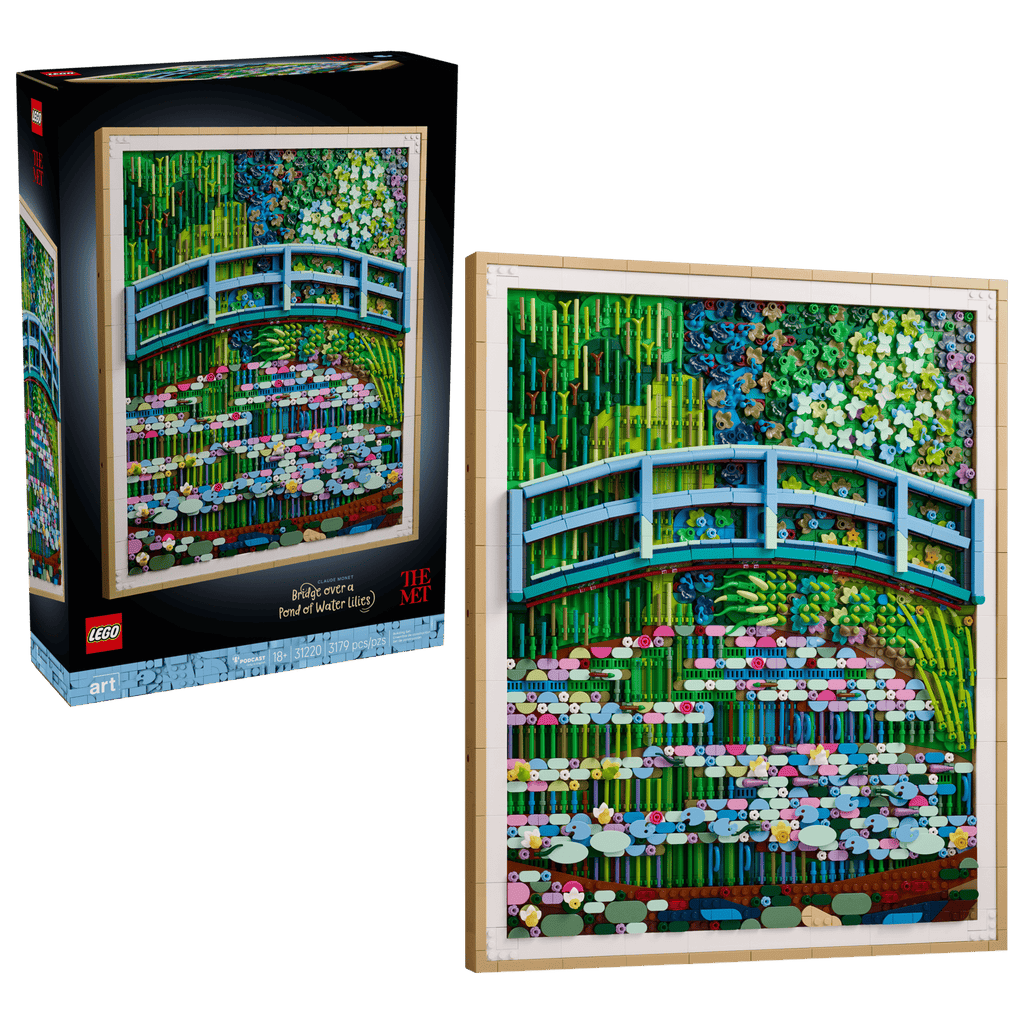 LEGO® Art: Claude Monet – Bridge over a Pond of Water Lilies 31220