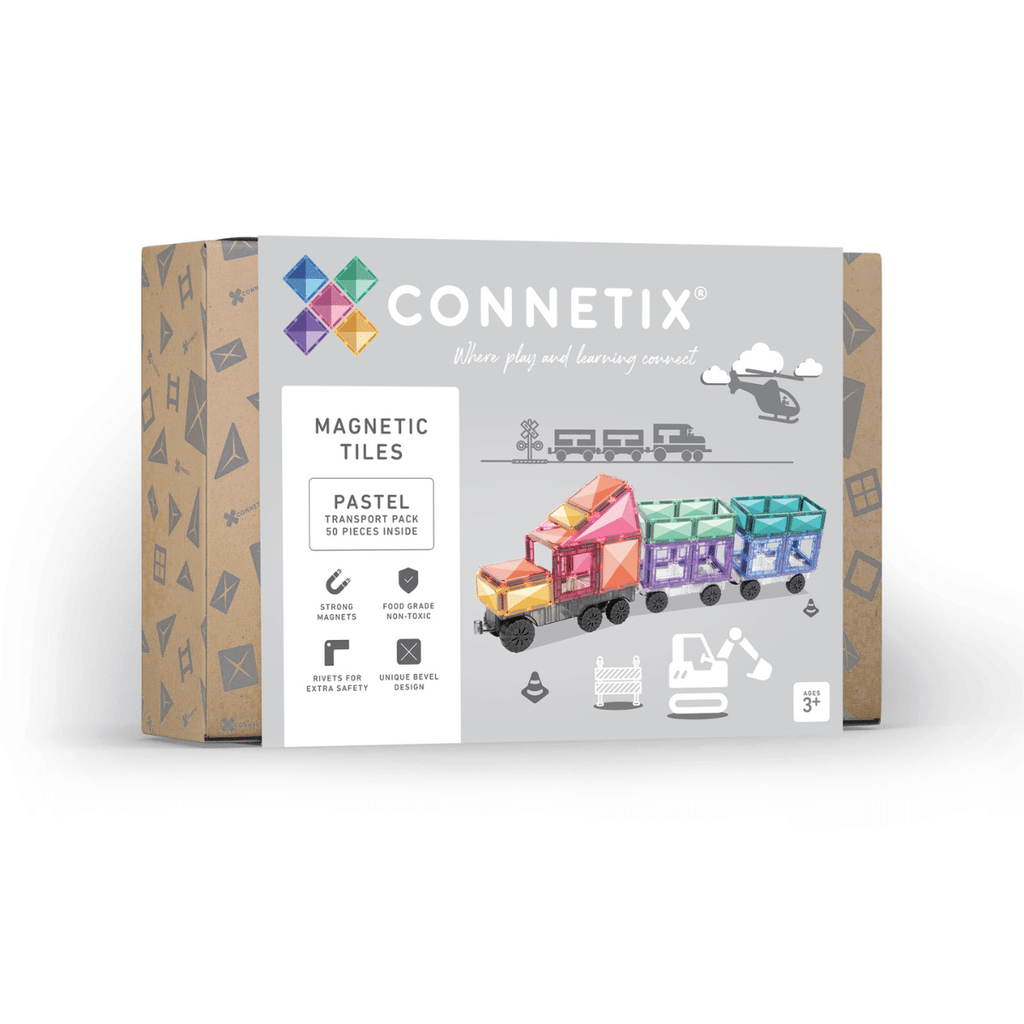 Connetix® Pastel Transport Pack 50 pc